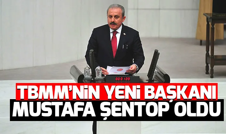 Mustafa Şentop TBMM Başkanı seçildi