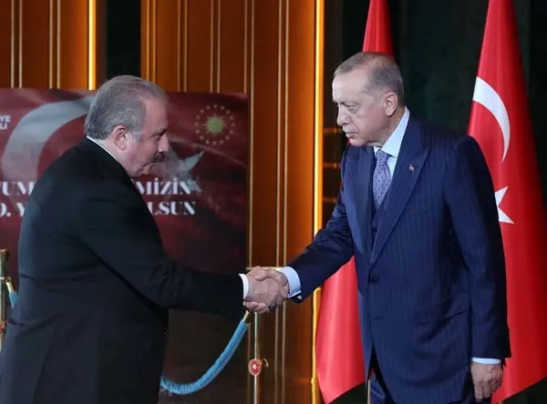 Son dakika: Cumhuriyet Bayramı coşkusu | Başkan Erdoğan ve devlet erkanı Anıtkabir'de - 4
