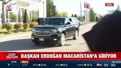 Başkan Erdoğan Macaristan’a gitti!