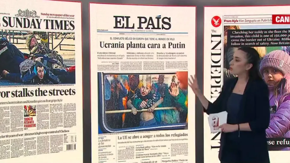 Rusya’nın saldırıları dünya manşetlerinde