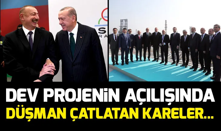 Başkan Erdoğan ile Aliyev dev yatırım Star Rafinerisini inceledi