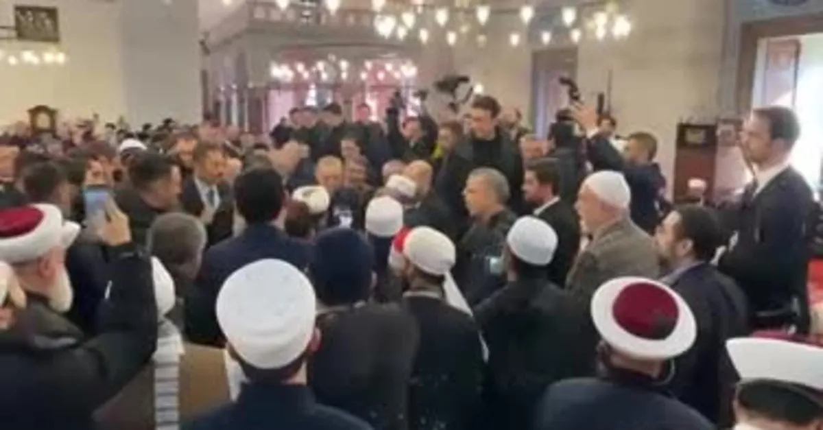 Başkan Erdoğan Süleymaniye Camii'nde