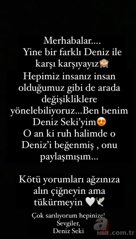 Deniz Seki’den eleştirilere sert tepki: Yorumlarınızı ağzınıza alın... 6