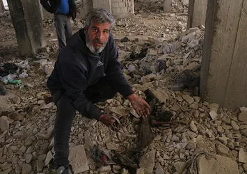 Esad'ın "Tadomon" katliamı: Binaların altından insan kemikleri çıkıyor