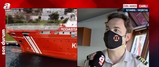 Türkiye’nin ilk acil müdahale gemisi! A Haber Nene Hatun Gemisi’nde