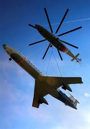 Dünyanın en büyük helikopteri Mil Mi-26