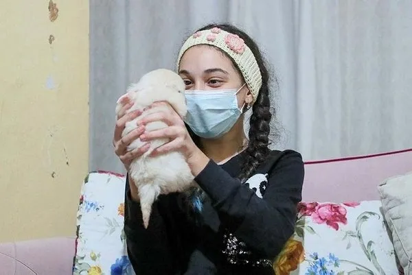 Devletin şefkat eli yetimleri güldürdü! Duygulandıran görüntüler