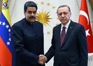 Başkan Erdoğan Maduro ile görüştü