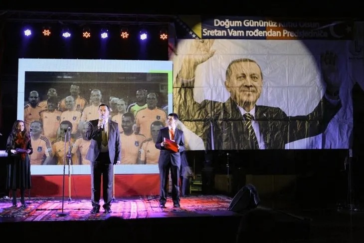 Bosna’da Erdoğan’a sevgi etkinliği