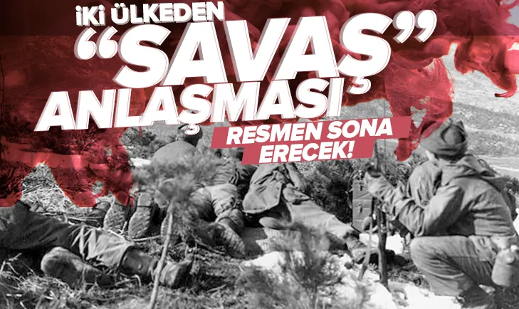 İki ülke arasında savaş anlaşması