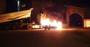 Konya’da 45 dakika içinde 5’i kundaklama 7 araç yandı