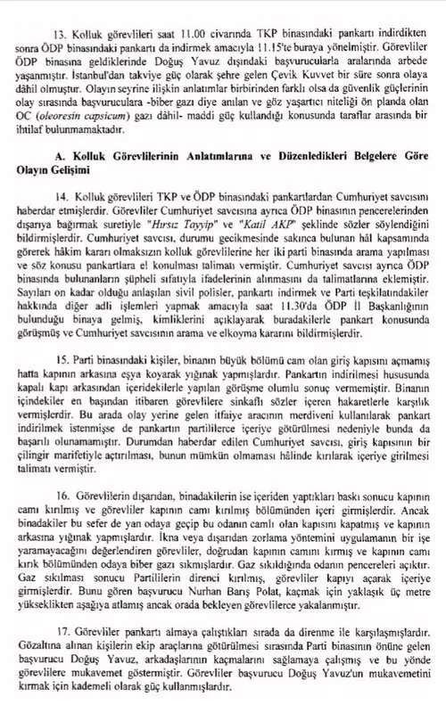 AYM’den bir skandal karar daha! Başkan Erdoğan ve AK Parti’ye ağır hakaret içeren pankartı ifade özgürlüğü saydı