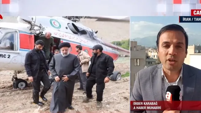 İran Cumhurbaşkanı Reisi’nin helikopteri kaza yaptı! A Haber muhabiri Ekber Karabağ detayları aktardı