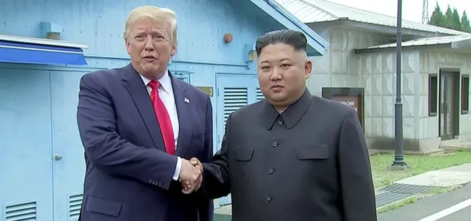Trump ve Kim görüştü