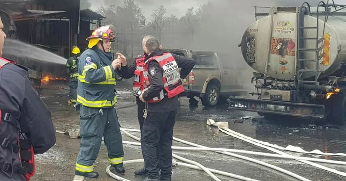 Son dakika: İsrail'de patlama