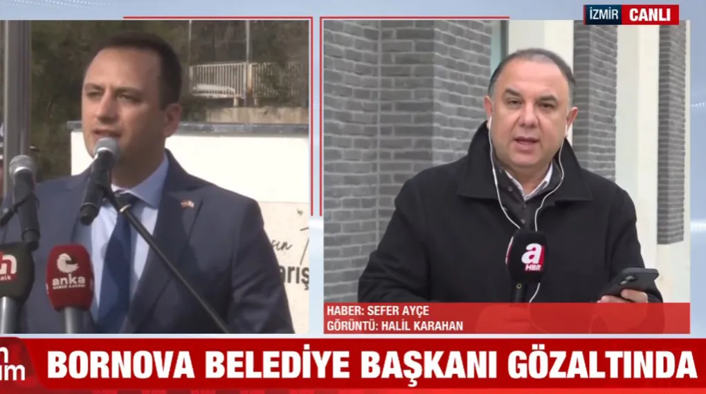 Bornova Belediye Başkanı gözaltında