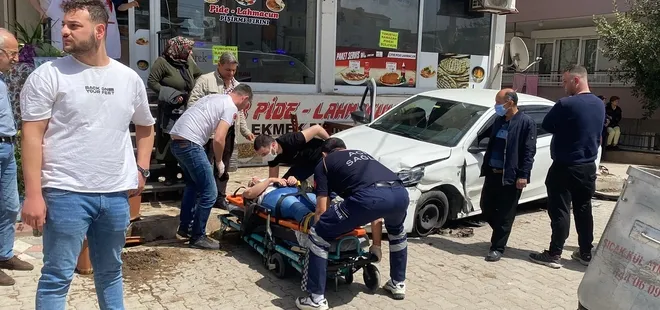 Balıkesir’de trafik kazası! Yaralılar var