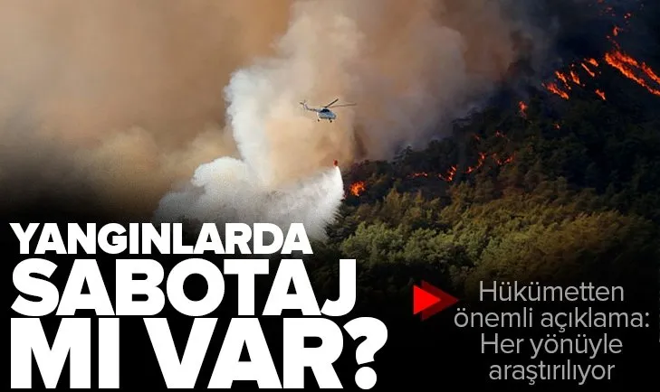 Adalet Bakanı Abdulhamit Gül'den İç Anadolu Akdeniz ve Ege'deki orman yangınlarına ilişkin flaş açıklama