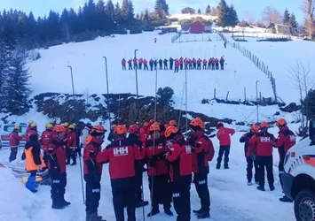 Giresun'da çığ tatbikatı yapıldı