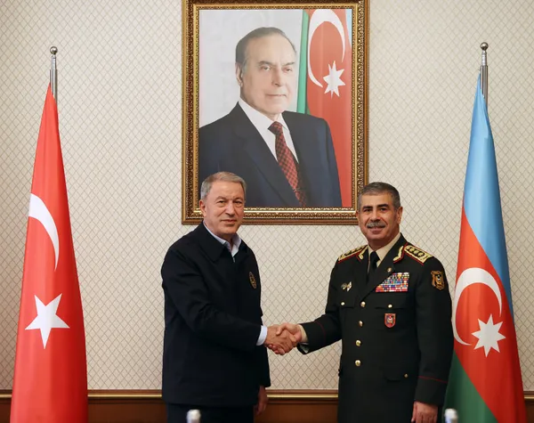 Milli Savunma Bakanı Hulusi Akar beraberindeki TSK komuta kademesi ile Azerbaycan’da - 2