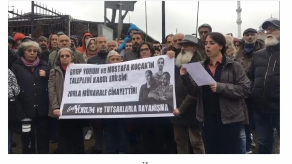Grup Yorum hani sanat yapıyordu? DHKP-C’li İbrahim Gökçek'in hastanede tedavi olmasına karşı çıkmışlar