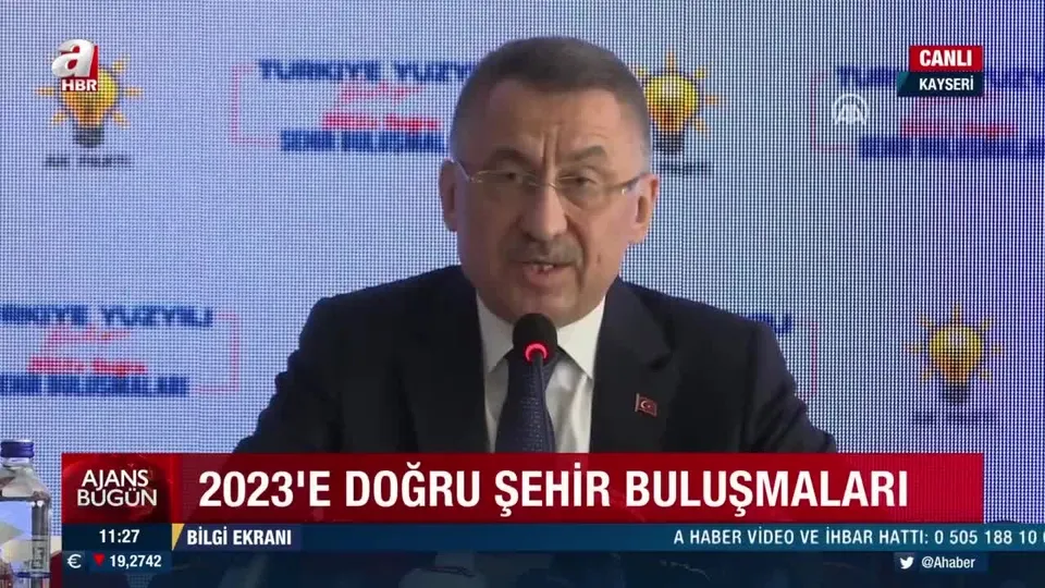 2023’e Doğru Şehir Buluşmaları! Cumhurbaşkanı Yardımcısı Fuat Oktay’dan önemli açıklamalar