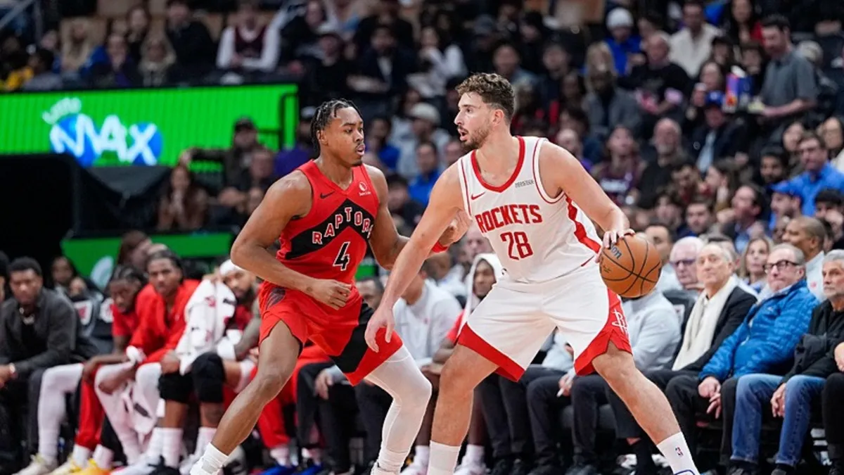 NBA'de Rockets Raptors'ı yendi! Alperen Şengün "triple-double"a yaklaştı