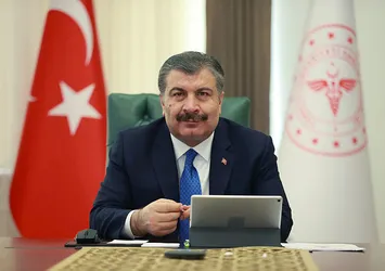 Sağlık Bakanı Fahrettin Koca Rus mevkidaşı ile görüştü