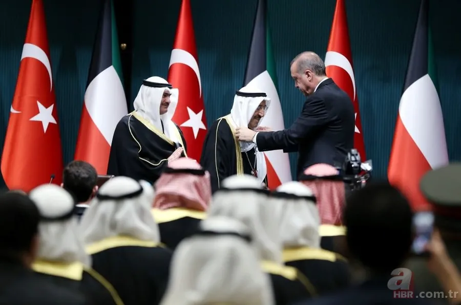 Türkiye-Kuveyt ilişkilerine Devlet Nişanı ve Mübarek El Kabir dopingi 22