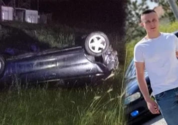 Kütahya’da korkunç olay! Sosyal medyaya canlı yaparken kaza yaptılar