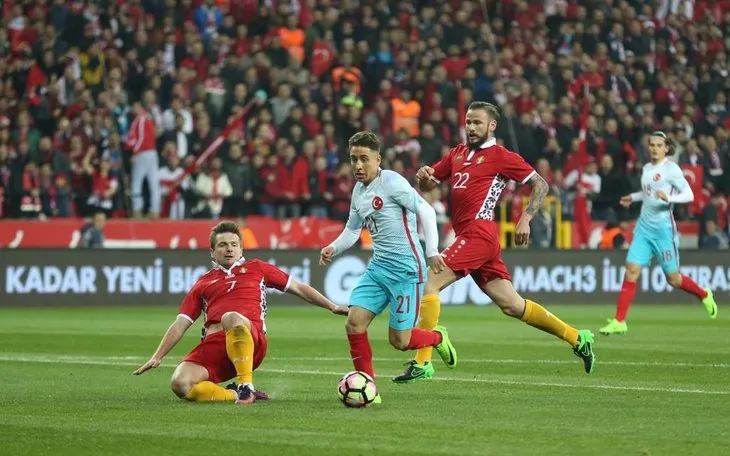 Türkiye - Moldova maçından fotoğraflar