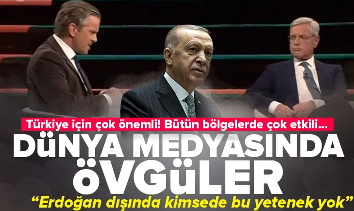 Alman devlet kanalında Başkan Erdoğan’a övgüler!
