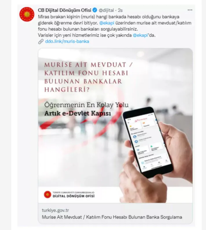 Son dakika: Bankaya gitme devri bitiyor! e-Devlet’te yeni hizmet