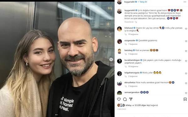 Toygar Işıklı’nın kızı Havin Nazlı 17 yaşına girdi! Işıklı çiftinden duygulandıran paylaşım