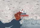 Adanada korkutan deprem