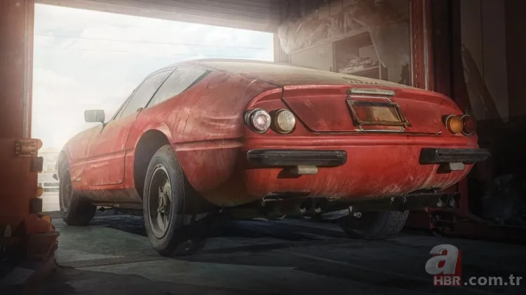 Ferrari 365 GTB / 4 Daytona garajdan çıktı! Gözlerine inanamadılar... 2