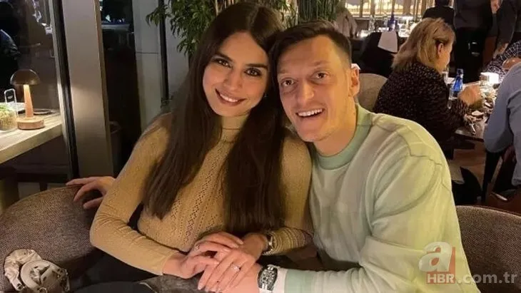 Bebek göründü! Mesut Özil’in eşi Amine Gülşe’den karnı burnunda ilk poz geldi