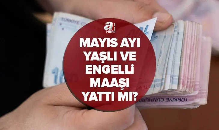 Mayıs ayı yaşlı ve engelli aylığı yattı mı? 2022 Ramazan Bayramı öncesi 65 yaş aylığı ve engelli maaşı ne zaman ödenecek?