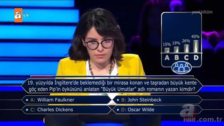 Milyoner'e damga vuran yarışmacı: Bu soruda elenmek marifet ister! ''Onur öğrencisi olarak mezun oldum'' dedi ama...