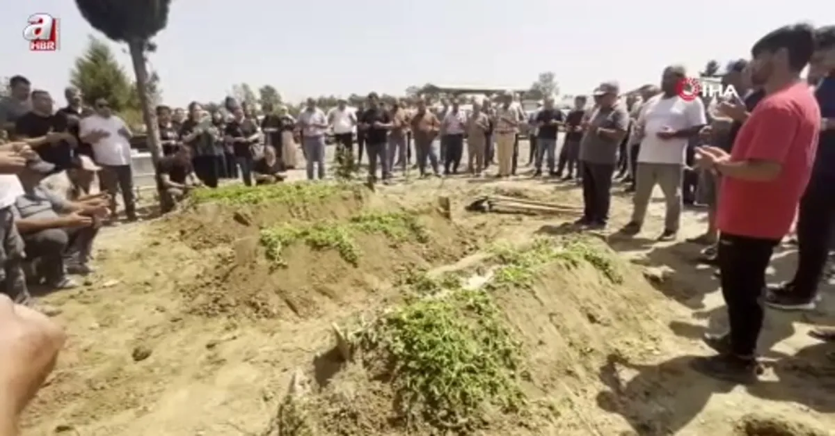 Baba ve kızları yan yana defnedildi