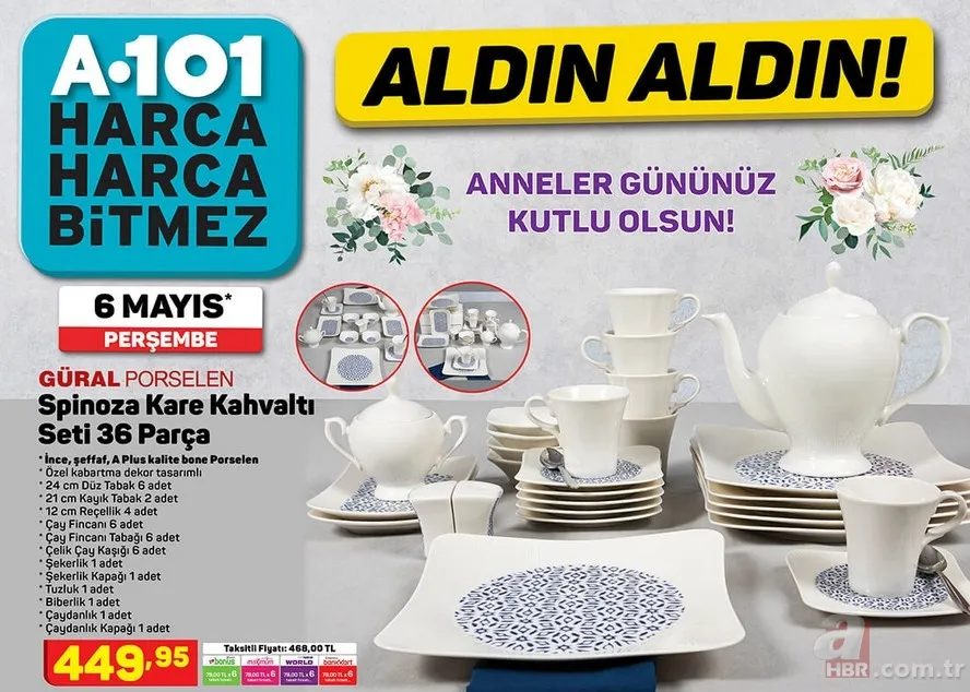 A101 6 Mayıs 2021 aktüel kataloğu! Bu hafta A101'de hangi ürünler indirimli? Dikkat çeken liste... 10
