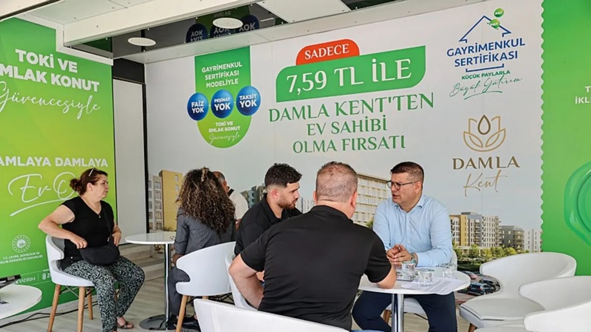 Gayrimenkul Sertifikası bilgilendirme tırları meydanlarda! Hizmet vermeye başladı