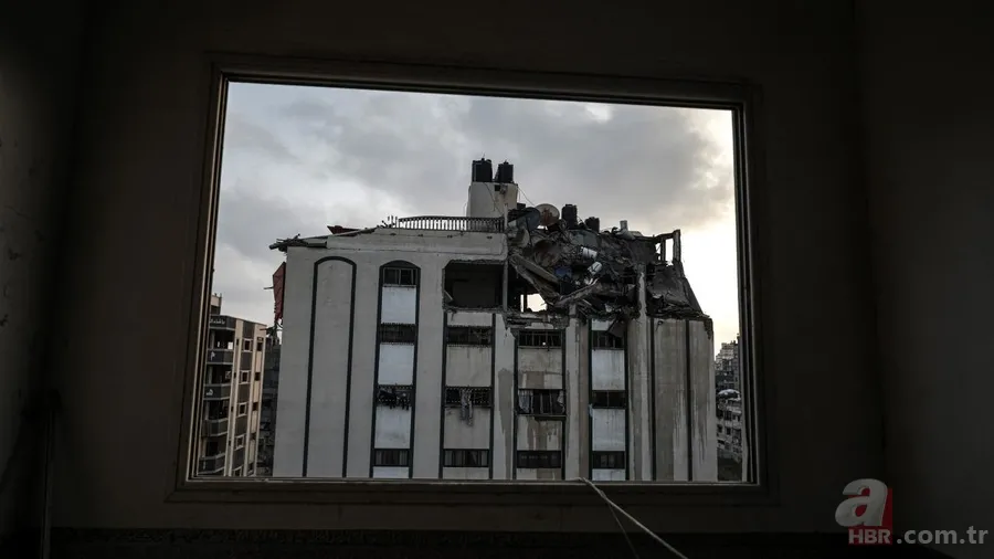 İsrail terörünün yıkımı gün ağarınca ortaya çıktı 5