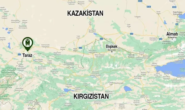 Çin'e giden Türkiye'nin ilk ihracat treni Kazakistan'da - 2