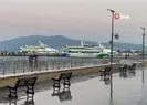 Fırtına nedeniyle deniz seferleri iptal edildi