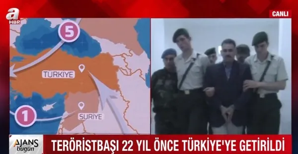 Teröristbaşı Öcalan'ın Türkiye'ye getirilişinin 22. yılı! İşte bebek katili Öcalan'ın kaçış rotası - 7