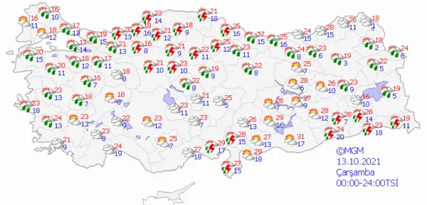 1634061416709.png İstanbul'da sağanak yağış etkisini artırıyor! Trafikte sürücüler zor anlar yaşıyor! İstanbul'da sağanak yağış ne zaman sona erecek? - 5