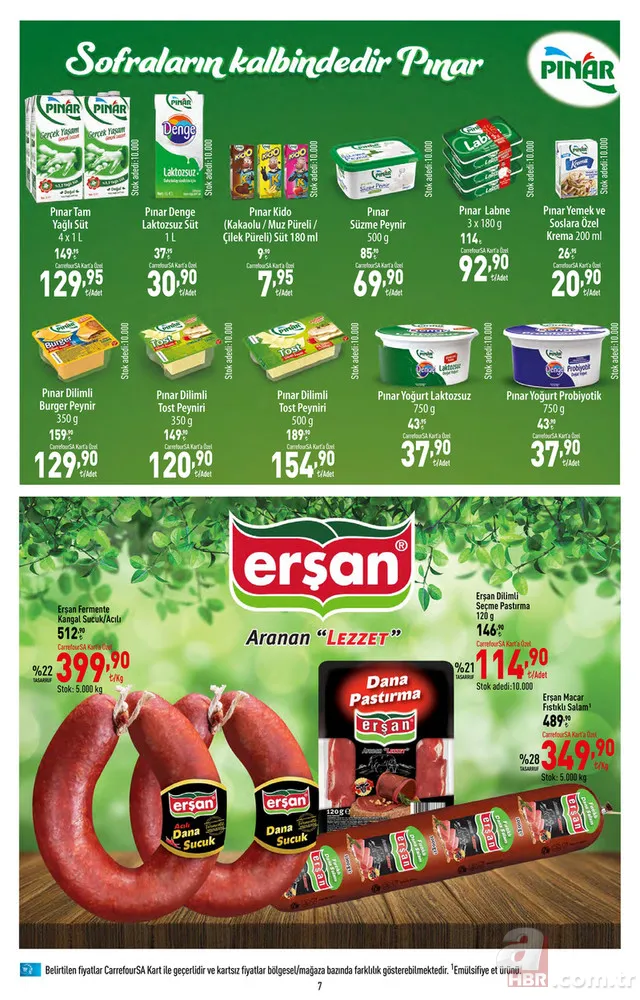 CarrefourSA 26 Eylül indirim kataloğu yayınladı! Carrefour’da bu hafta yüzlerce ürün için indirim başladı! 7