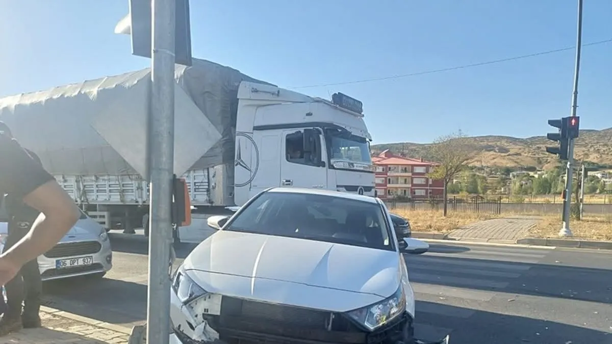 Bingöl’de trafik kazası: 1 yaralı