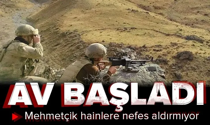 Son dakika: Mehmetçik terörist avında! Eren Kış-4 operasyonu başladı